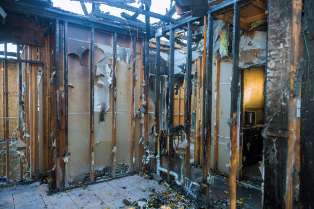 Professional Soot Cleanup technician working in Westville, NJ